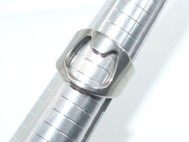 Stainless steel bottle opener stainless steel novelty ring