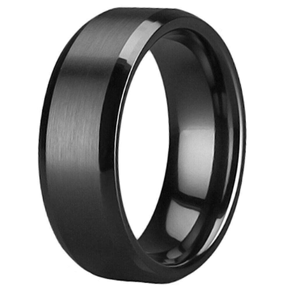 Super stylish high quality gents ceramic band ring